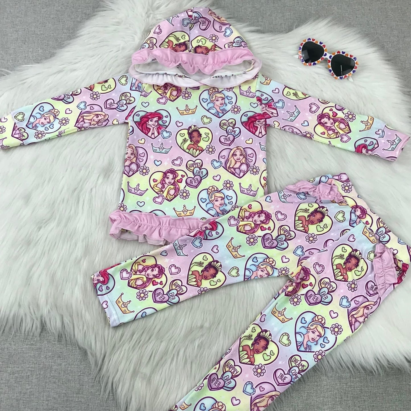 Princess hearts set