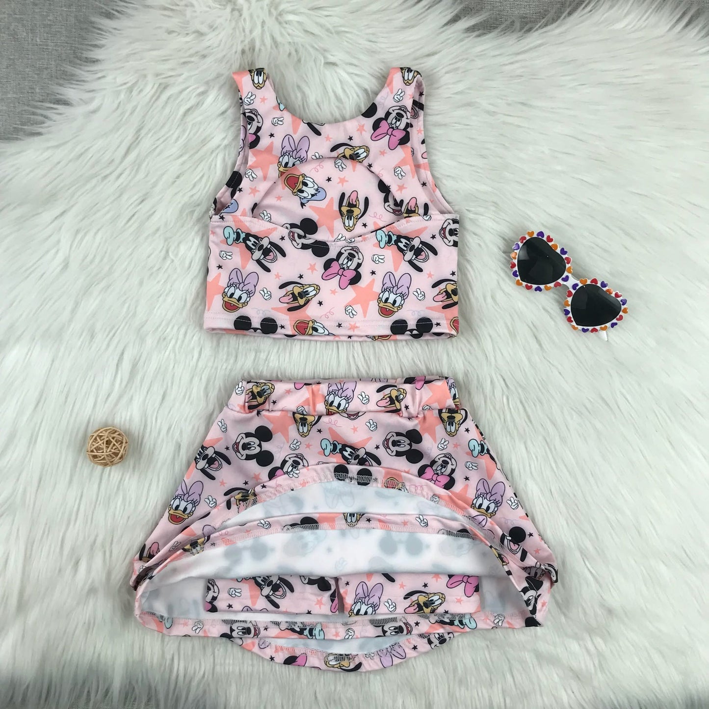 Miss mouse Skort Set