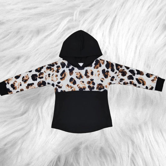 Black & Leopard pullover