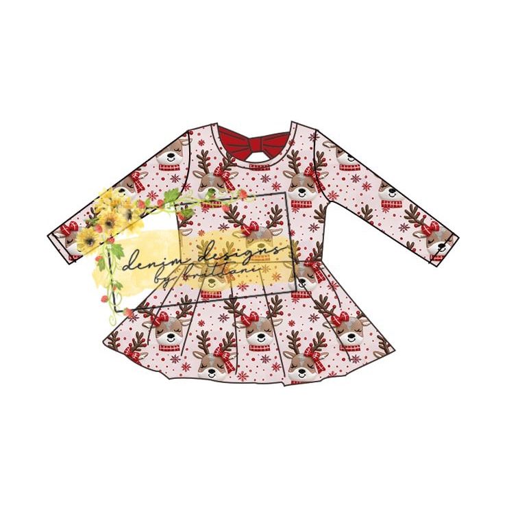 Oh deer peplum