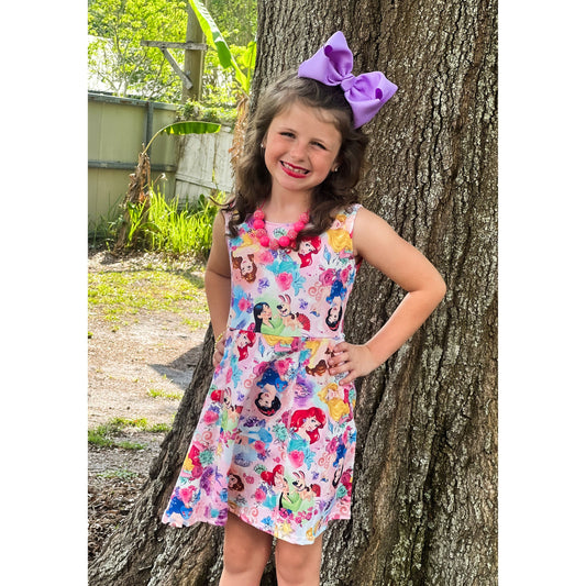Princess yoga skort dress