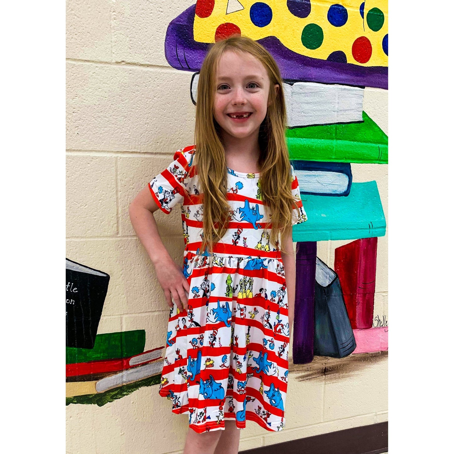 Stripes suess dress