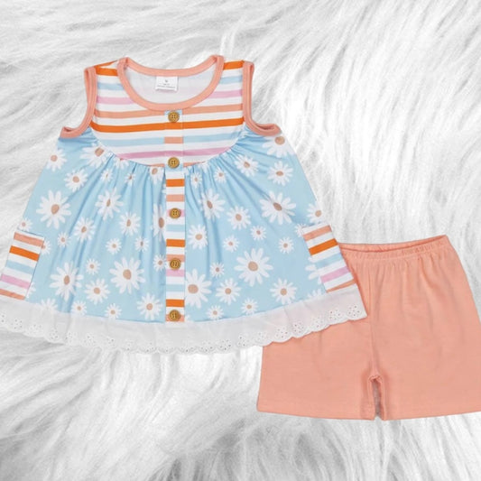 Stripes Floral set