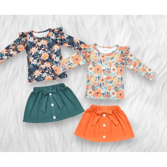 Floral Skirt Sets