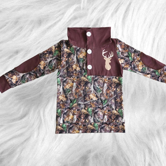 Deer Camo pullover