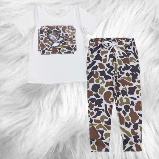 Camo duck jogger set