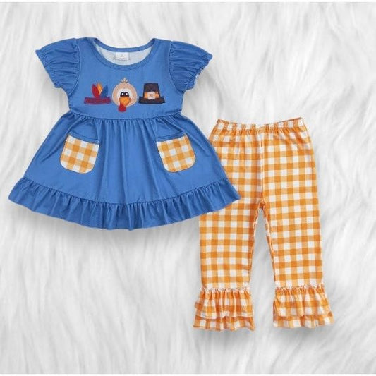 Plaid thanksgiving set