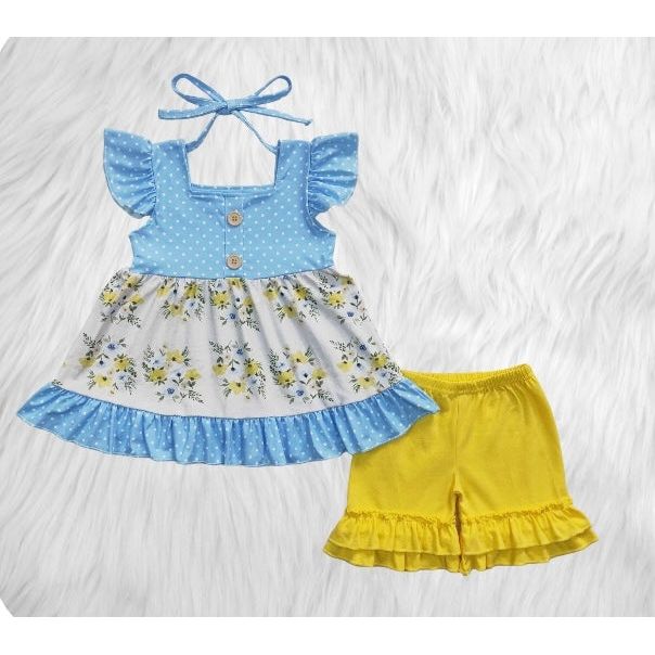 Blue & yellow set