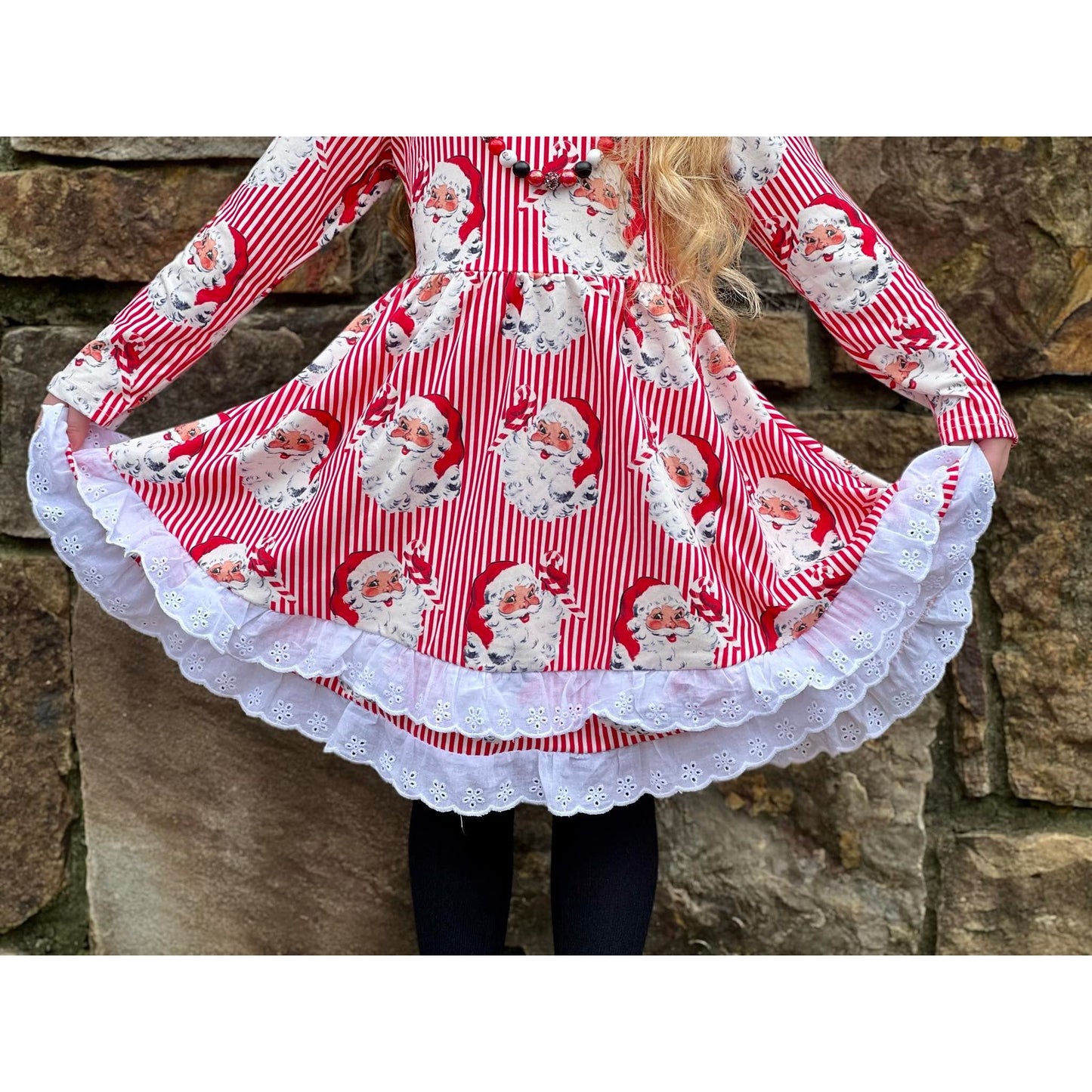 Vintage Santa Dress