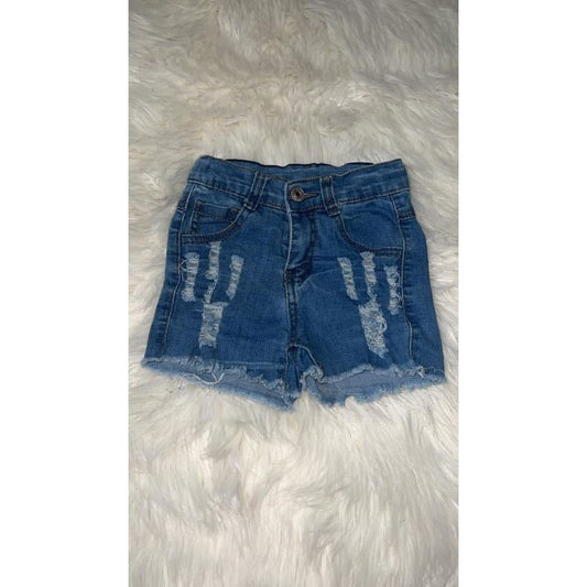 2T distressed shorts