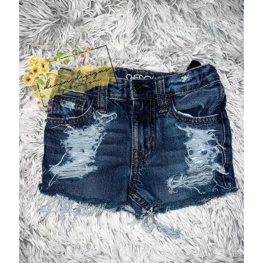 Size 4 distressed shorts