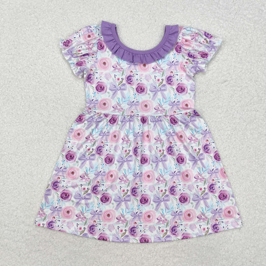Floral bow dress