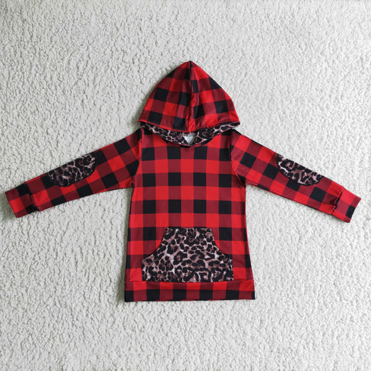 Plaid pullover