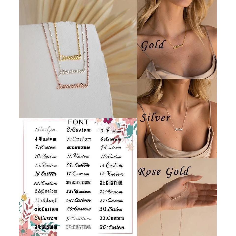 Name necklace