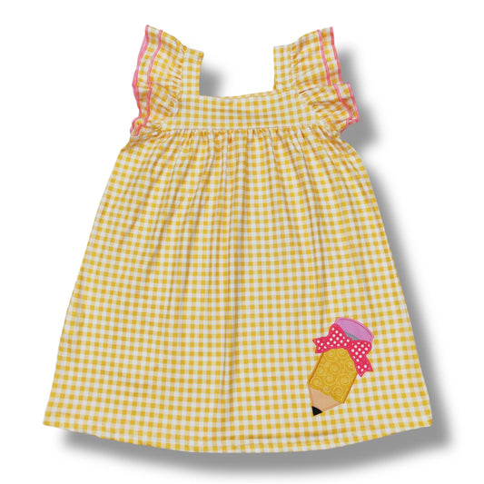 B2S yellow pencil dress