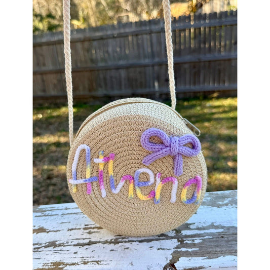 Straw purses!