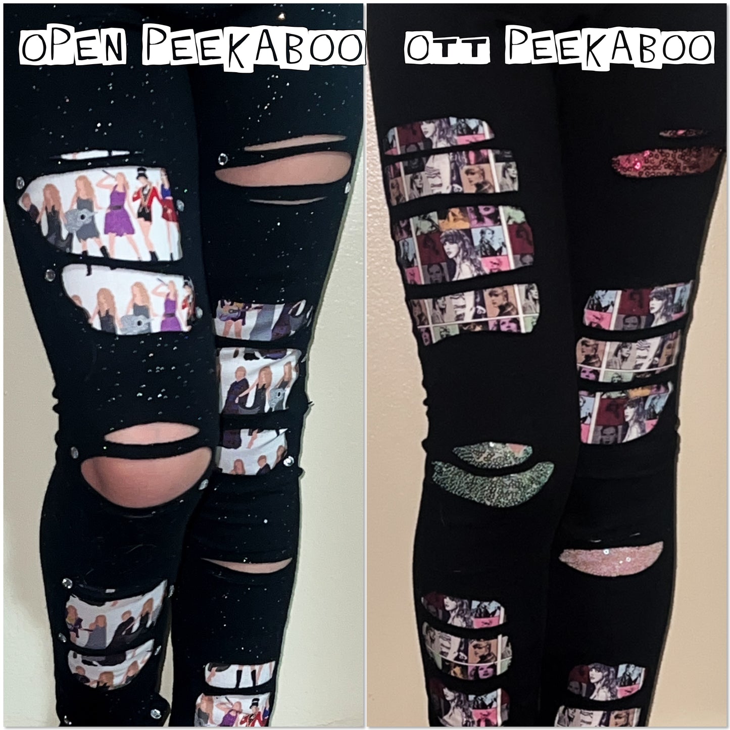 SWIFTIE Peekaboo Leggings