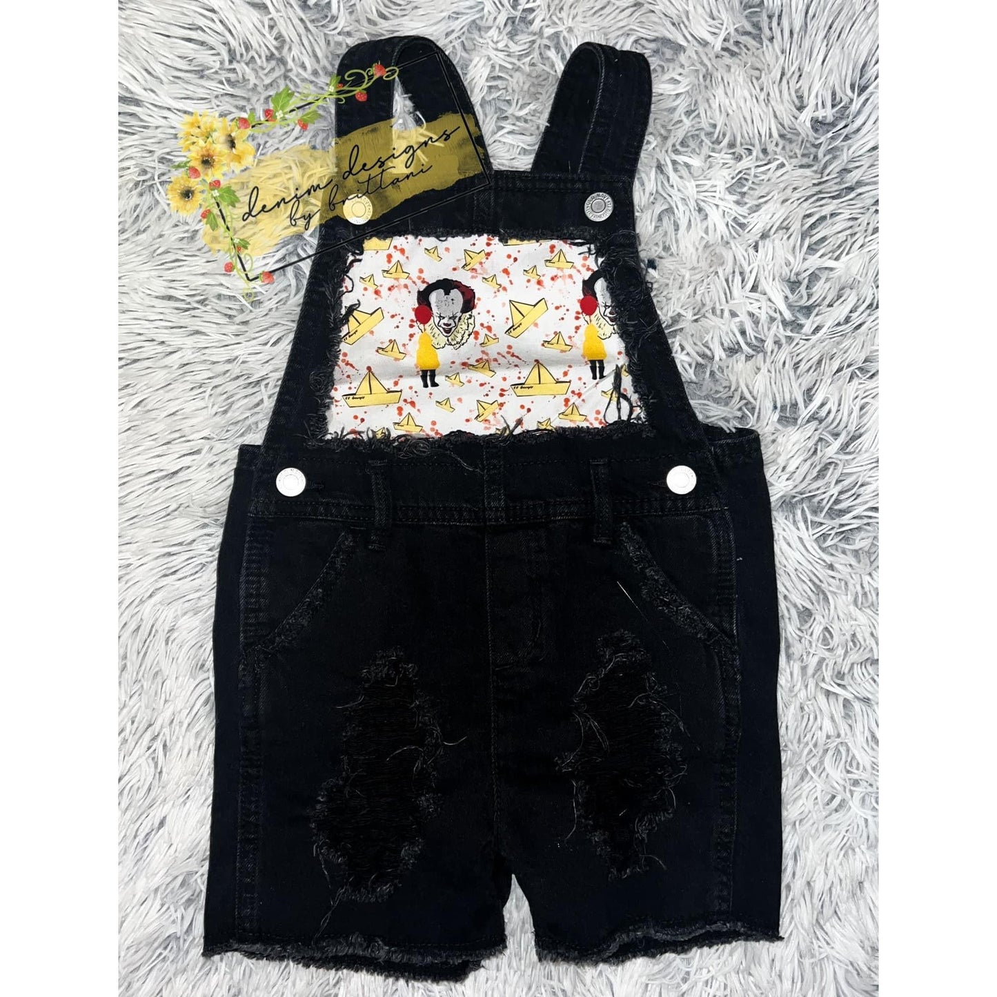 5T Pennywise overalls