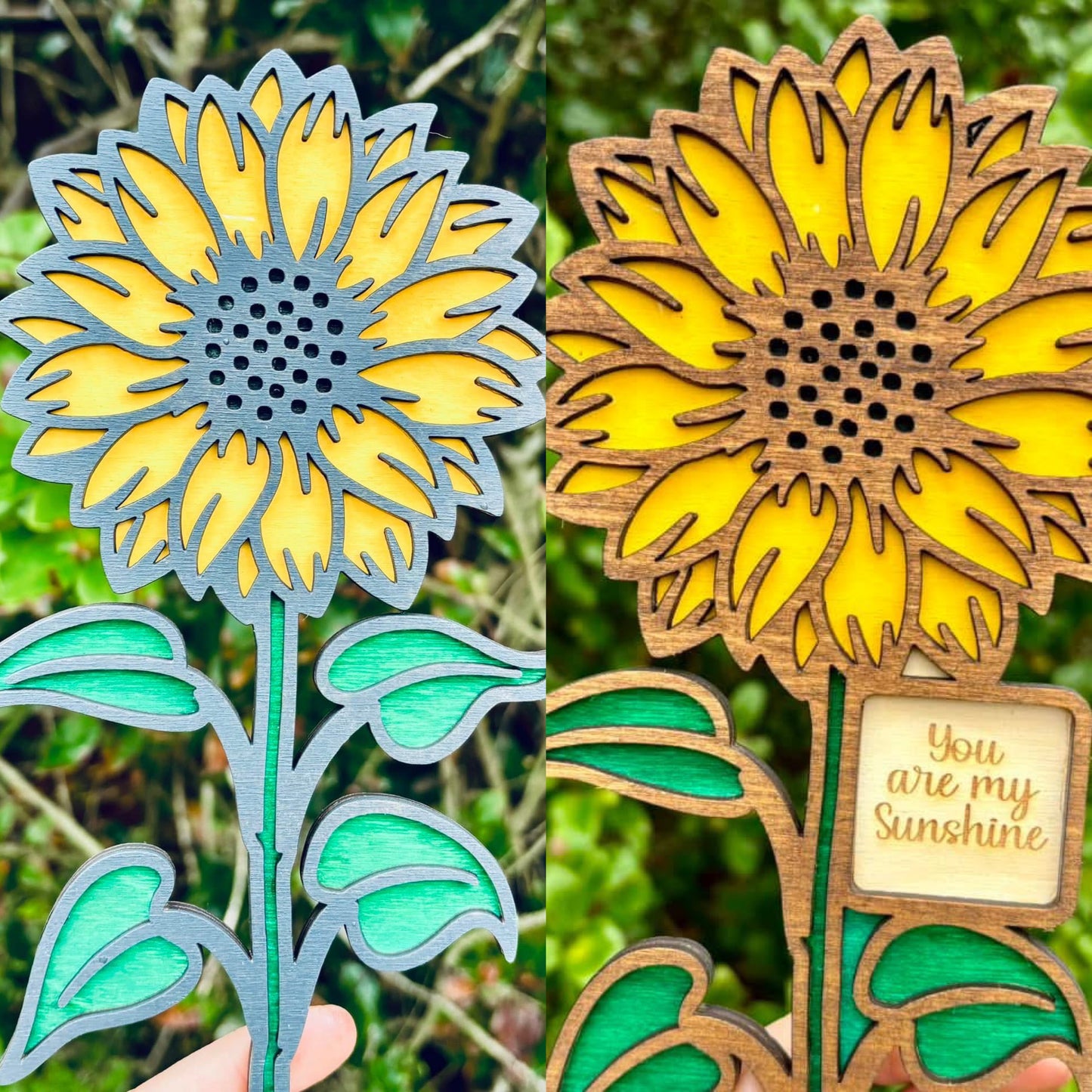 Wooden Flowers