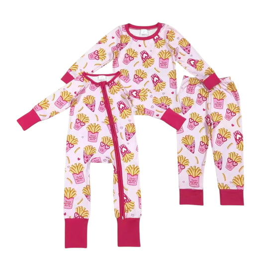 Fries before guys pjs