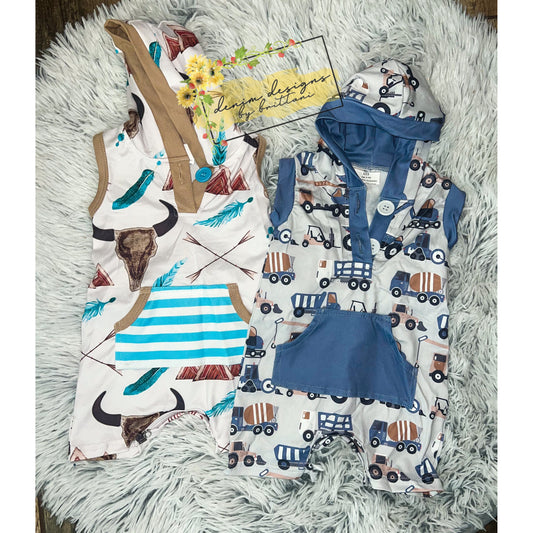 Hooded Rompers